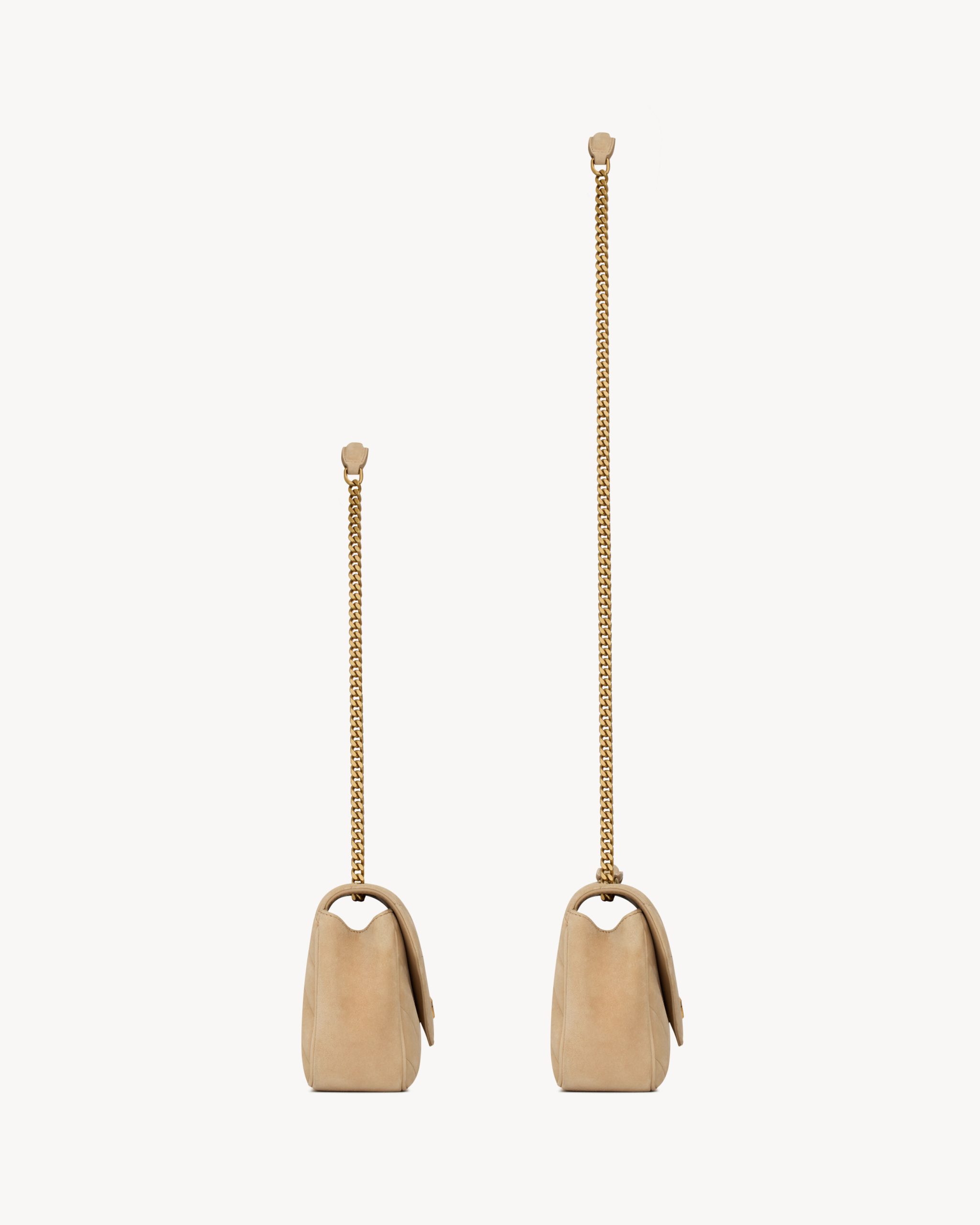 YSL LOULOU small in MATELASSÉ suede - Image 4